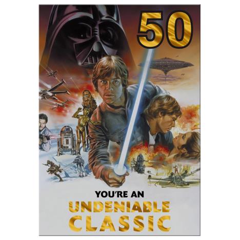Star Wars Age 50 Birthday Card £2.80